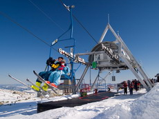 Ski lift in High Tatras